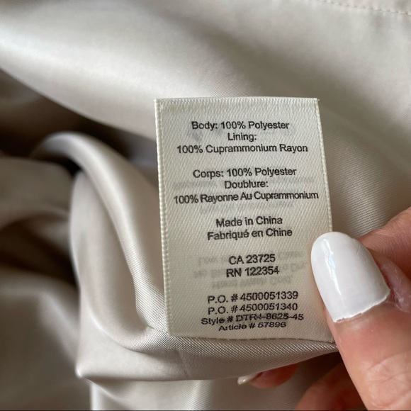 Aritzia Wilfred Montbrun dress, cream, size 0, new condition - Picture 7 of 10